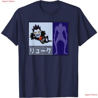 Appes Store Cartoon Death Note Chibi Ryuk Squared T-Shirt เสื้อยืดอนิเมะผู้ชาย