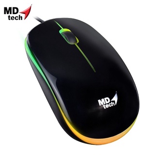 Mouse Optical MD-TECH รุ่น MD-39 เมาส์มีสายน้ำหนักเบาจับง่ายกระชับเหมาะมือ