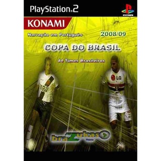 แผ่นเกมส์ Play Station2 PS2 Copa do Brasil 2008-09 ( 1 DVD )