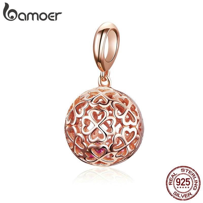 Bamoer 925 Sterling Silver Pendant Bracelet Necklace Accessories