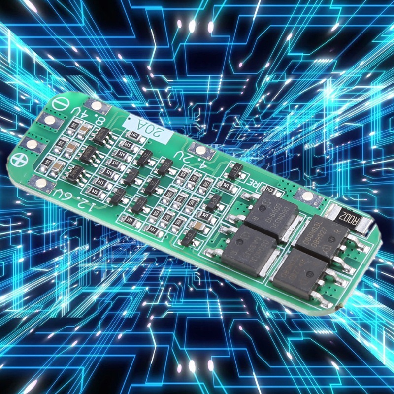XI 3S 20A Li-ion Lithium 18650 Charger PCB BMS สําหรับแผ่นป้องกัน 12 6VMo