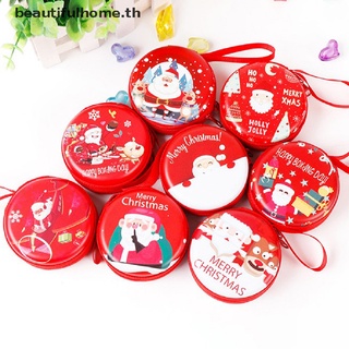 &amp; Christmas Day &amp; 1pcs Cute Christmas Coin Purse Cartoon Kids Girls Wallet Earphone Organizer Box  New