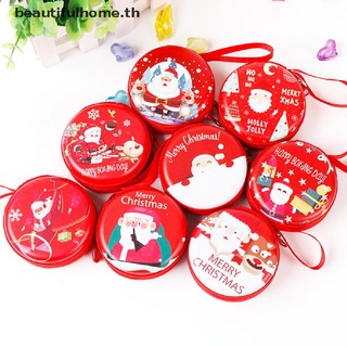 &amp; Christmas Day &amp; 1pcs Cute Christmas Coin Purse Cartoon Kids Girls Wallet Earphone Organizer Box  New