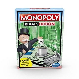 Monopoly Rivals Edition Board Game 2 Player Game บอร์ดเกม เกมเศรษฐี เล่น2คน ของแท้