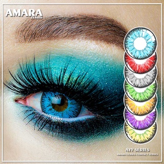 AMARA LENSES AYY Series Beauty Contact Lenses, Comfortable and Soft Eyes Halloween Cosplay Contact Lenses 1pair