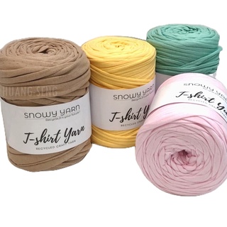 Snowy Yarn ไหมผ้ายืด made in EU