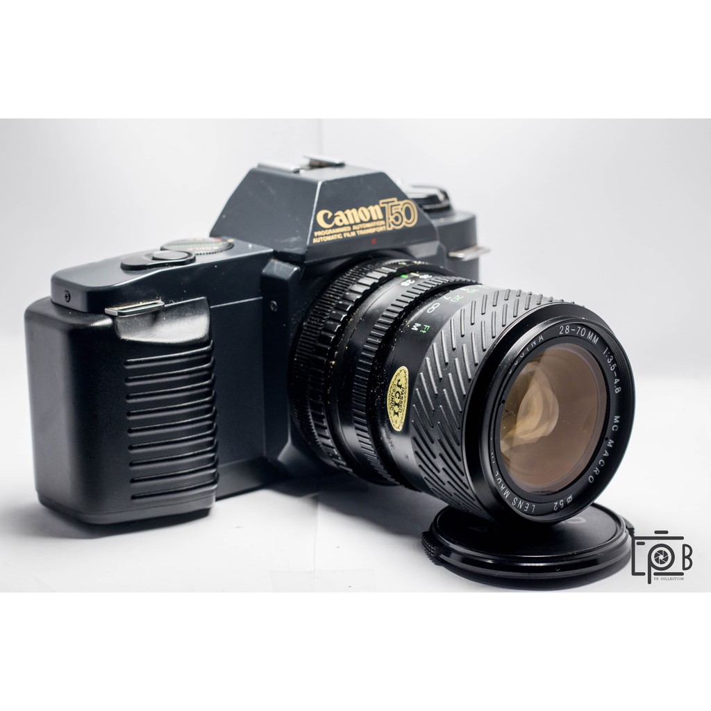 กล้องฟิล์ม canon T50 lens Cosina 2870mm/f3.54.8 Shopee Thailand