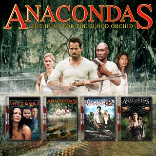 Anacondas อนาคอนดา ภาค 1-4 DVD Master พากย์ไทย