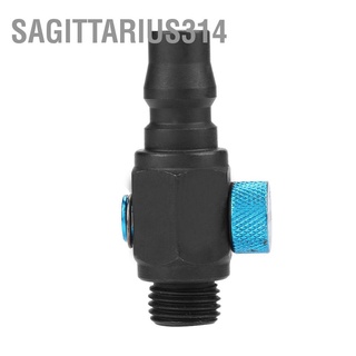 Sagittarius314 1/4" Air Inlet Connector Flow Speed Control Valve Pneumatic Tool Accessories