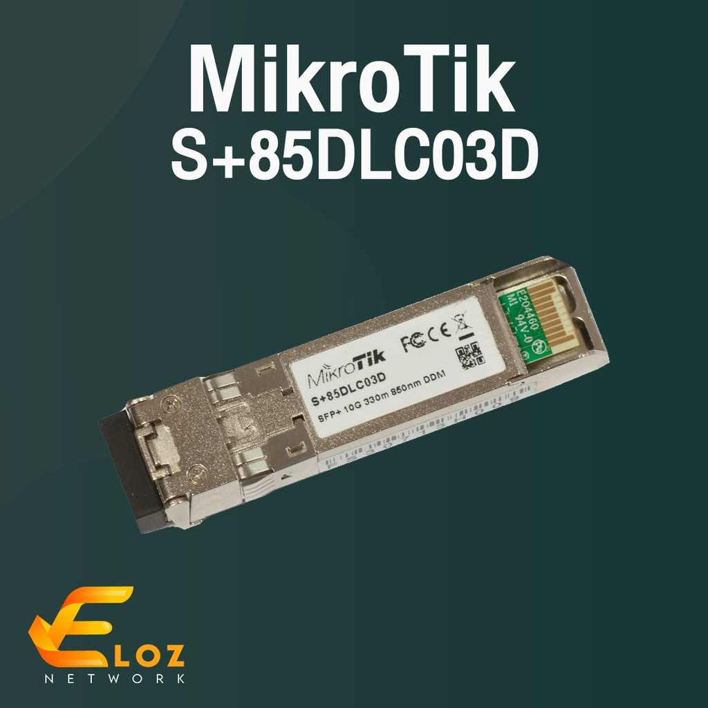 MikroTik S+85DLC03D - 10G SFP+ Transceiver | Shopee Thailand