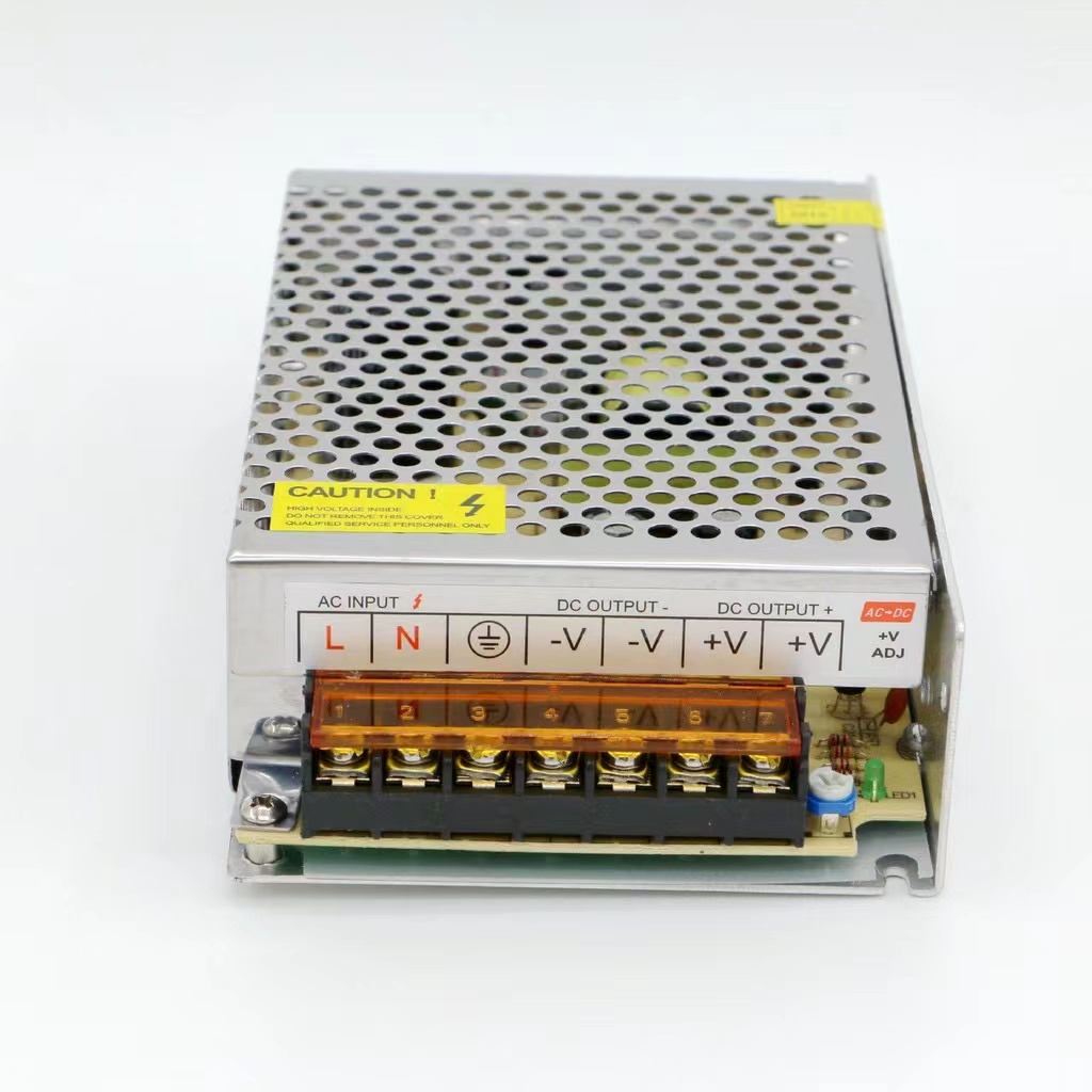 Switching Power Supply สวิตชิ่งเพาเวอร์ซัพพลาย 24V 5A 120W (สีเงิน) #4