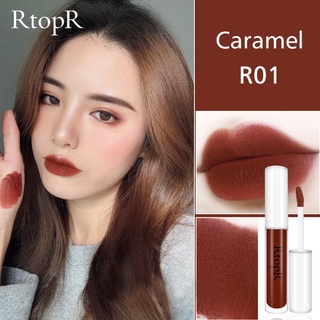 RtopR Matte Liquid Lipstick Makeup Moisturizing Long Lasting Lip Gloss Pigmented Cosmetics Gift 0.07oz