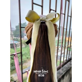 โบว์ติดผม สวยเรียบ น่ารัก ทรงสวย สุภาพ