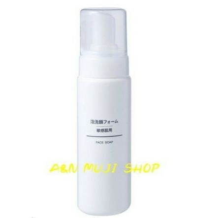 MUJI Face Soap (Foam) 200ml. แบบขวดปั้ม