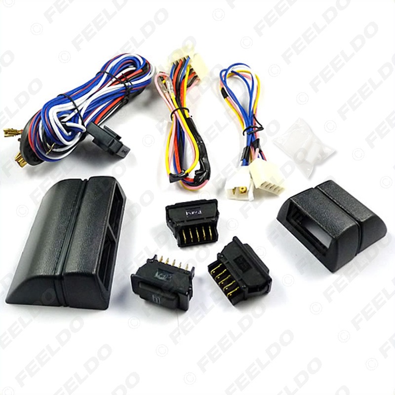 รถยนต์ Universal Power Window 3 เปิด Rocker ประเภทสวิทช์หน้าต่างสวิทช์หน้าต่างสวิทช์ 12 V/24 V