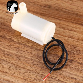 ปั๊มน้ำพุ แบบจมน้ำได้ Submersible Motor DC คุณภาพดี DC 2.5V-6V