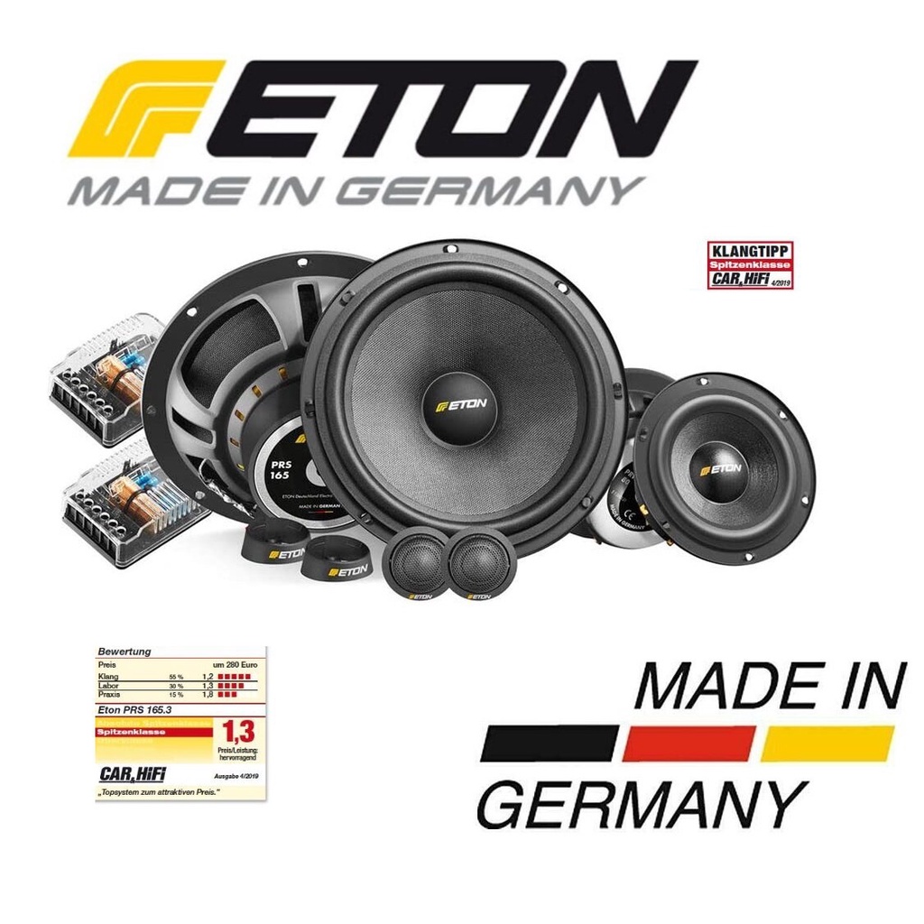 ETON PRS165.3 ลำโพง 3 ทาง Compo 16.5 ซม. 16.5 cm 3-way Compo loudspeaker