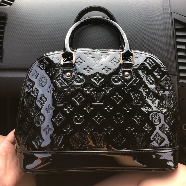 ลดสุด!!!!Louis Vuitton Alma หนังแก้ว 1:1 ปั๊มทุกจุด สวยสมมง👑