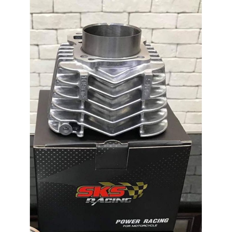 เสื้อสูบวีสำหรับลูก53 เวฟ110iปี2009-2020(เครื่องบล๊อกเก่า) เฉพาะเสื้อเปล่า sksตั้มบางพลีแท้