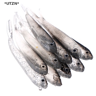 [[UTZN]] 10Pcs 80Mm Soft Fishing Lure Tiddler Swimbait Artificial Bait Tackle Minnow
 [Hot Sell]