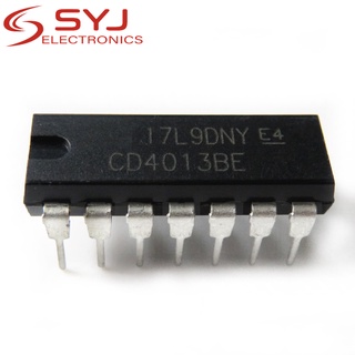 10pcs/lot CD4013BE DIP14 CD4013 DIP new and original IC In Stock