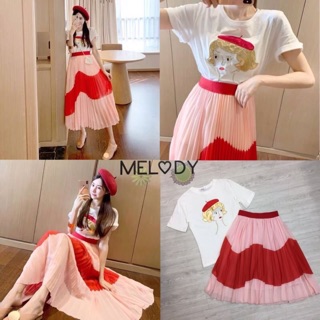 ราคารวมส่งฟรีเชตเสื้อกระโปรง