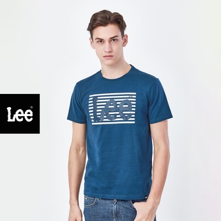 LEE เสื้อยืด ทรงปกติ REGULAR FIT รุ่น LE MB001024 ลี เสื้อผ้าผู้ชาย เสื้อผู้ชาย