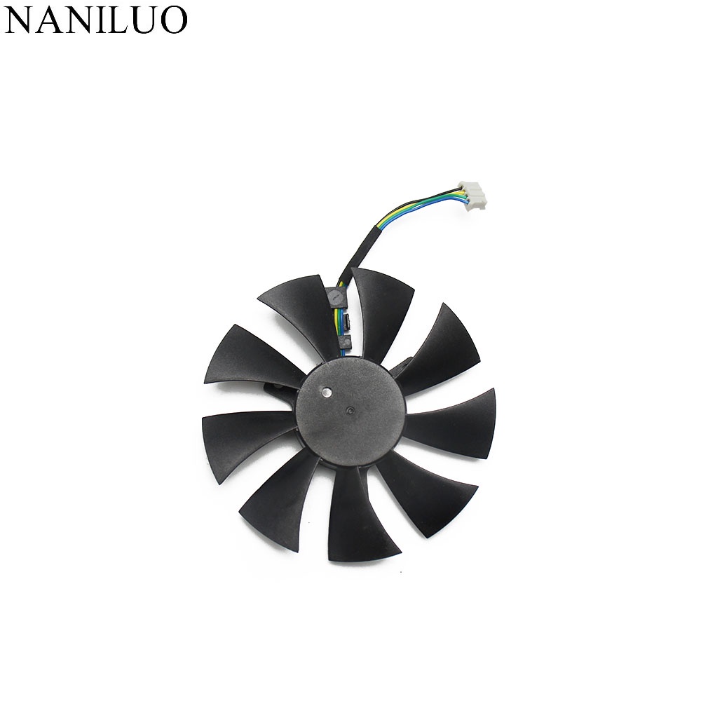 85 มม.GA91A2H DC 12V 0.35A 4Pin RX 560 Cooler พัดลมสําหรับ POWERCOLOR Radeon RX560 Red Dragon OC V3 