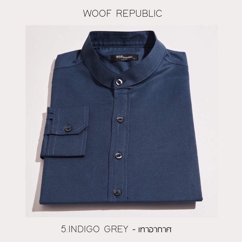 เสื้อเชิ้ตแขนยาวคอจีนทุกสี m l xl 2xl 3xl 4xl เนื้อผ้า Oxford💯%คุณภาพดี ผ้านิ่มสวมใส่สบายไม่ร้อน ใส่ได้ทั้งชายและหญิง - รูปที่ 5