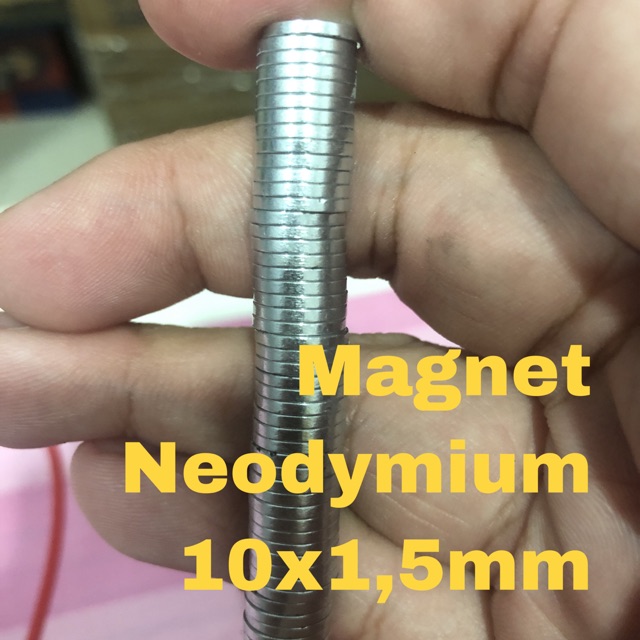 ROUND NEODYMIUM MAGNET 10x1.5 MM