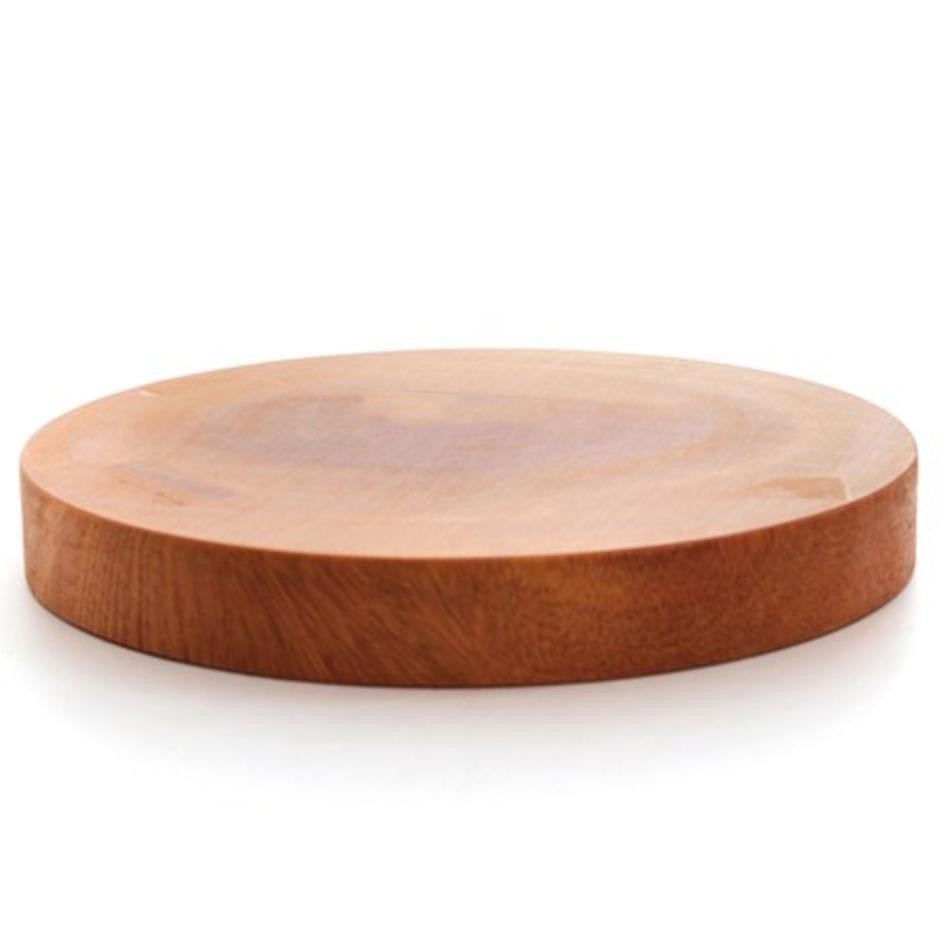 ขายส่ง ROUND WOODEN เขียง 18 ซม. NATURAL WOOD ROUND CUTTING BOARD 18 ซม.  T4 P27 A0