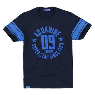 เสื้อยืด AQUANINE - เสื้อยืดผู้ชาย Super Star ( เสื้อยืดสีกรม ) ลิขสิทธิ์แท้