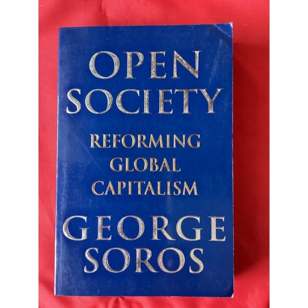 หนังสือOPEN SOCIETY GEORGE SOROS