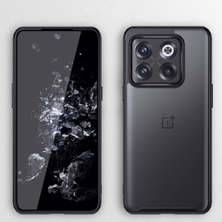 สําหรับ OnePlus ACE Pro OnePlus 10T เคส ELVEV แข็ง PC นิ่ม TPU โปร่งแสง กันกระแทก เคสโทรศัพท์