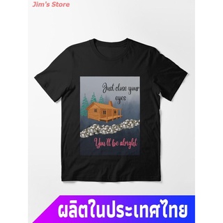 ROUND คอลูกเรือJims Store Music The Civil Wars And Taylor Swift - Safe And Sound Essential T-Shirt  เสื้อยืดพิมพ์ลาย ผู