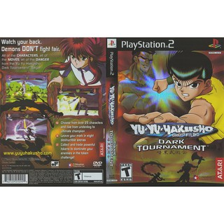 YU YU HAKUSHO GHOST FILES DARK TOURNAMENT [PS2 US : DVD5 1 Disc]