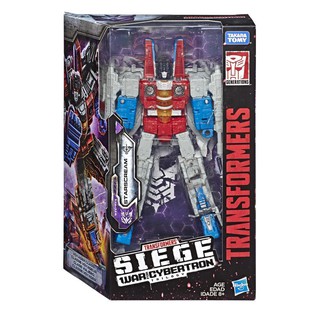 Hasbro Transformers Generations War for Cybertron Siege Voyager WFC-S24 Starscream Figure ฮาสโบร ลิขสิทธิ์แท้