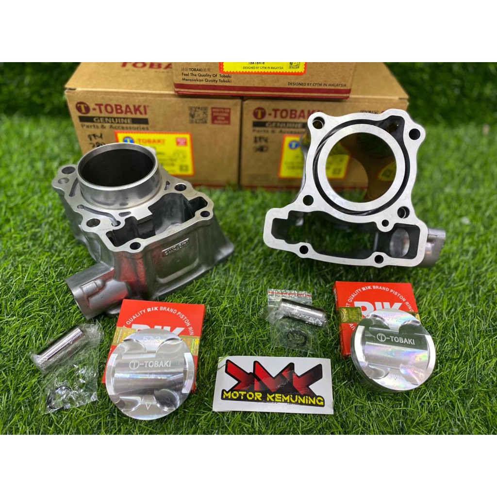 TOBAKI STANDARD RS150 57.3MM DOME BLOCK + FORGED PISTON (ชุดคิท)