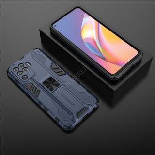 เคส OPPO A94 พลาสติกแบบแข็ง Armor Shockproof Phone Case Back Cover OPPO A94 A 94 OPPOA94 4G กรณี ฝาครอบ