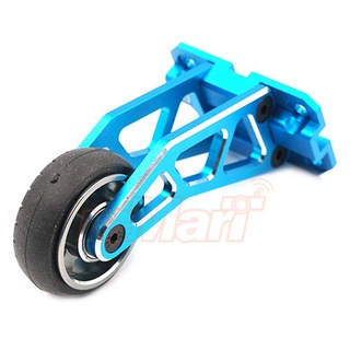 Yeah Racing TAWR-010BU ADJUSTABLE ALUMINUM WHEELIE BAR FOR WR02 GF01 BLUE