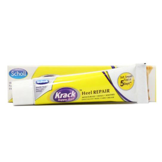 ส่งไว !ครีมทาส้นเท้า Scholl Krack Happy Feet Heel Repair Care Cream 25g.