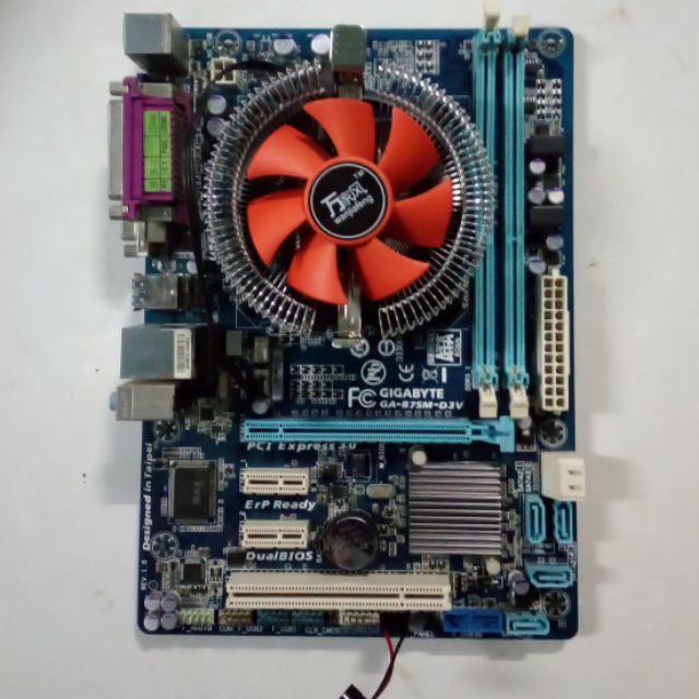 Mainboard เมนบอร์ด gigabyte 1155 พร้อม cpu มือสอง