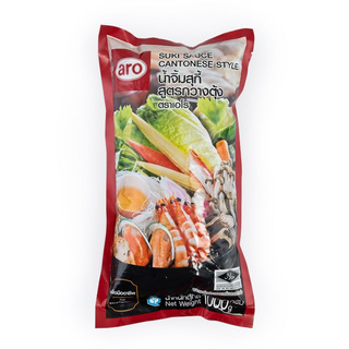 !!  สินค้าขายดี  !! เอโร่ น้ำจิ้มสุกี้สูตรกวางตุ้ง 1000 กรัม aro Suki Sauce Cantonese Style 1000 g