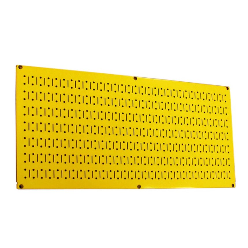 Wall Control : WCT30-HP-1632Y* แผ่นเพกบอร์ด 16" x 32" Horizontal Yellow Metal Pegboard