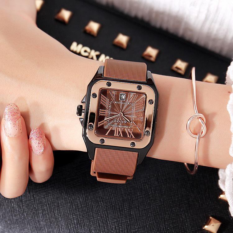 Fashion GUOU 8154 Brand Women Watches Lady Luxury Wristwatches