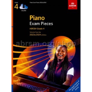 Piano Exam Pieces 2023 &amp; 2024, ABRSM Grade 4, with audio(9781786014665)