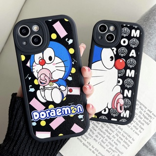 เคสโทรศัพท์มือถือ TPU แบบนิ่ม ลายการ์ตูนโดราเอมอน ป้องกันเลนส์กล้อง สําหรับ Infinix Hot 11 10 9 Play Hot 11s 10s 10T Smart 5 6 Note 8 | Xmd074