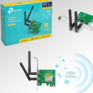 การ์ด Wireless TP-Link TL-WN881ND 300Mbps Wireless N PCI Express