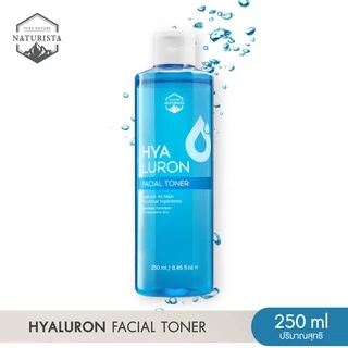 Naturista โทนเนอร์เพิ่มความชุ่มชื้น ให้ผิวกระชับ ดูเรียบเนียนสุขภาพดี Hyaluron Facial Toner 250ml