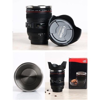 Camera Lens Mug แก้วเก็บอุหภูมิเลนส์กล้อง 350ml